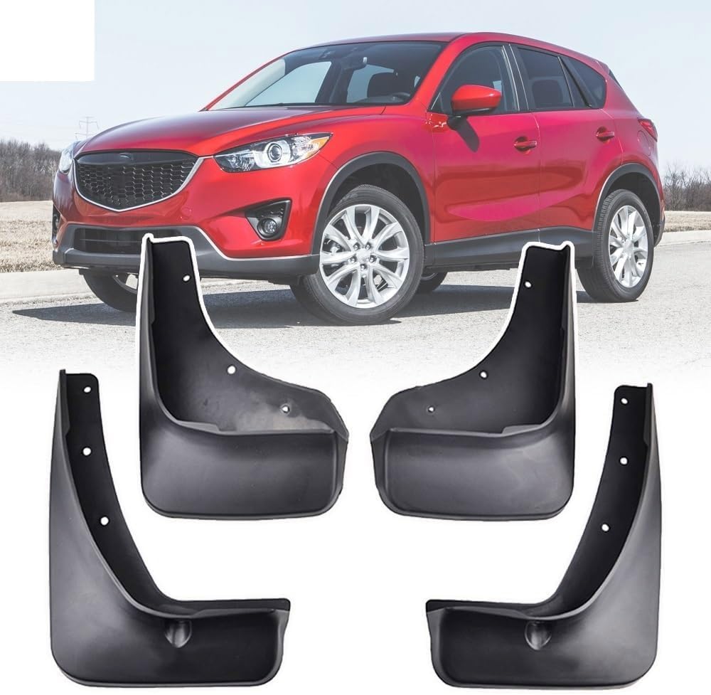 Schmutzfänger Kotflügel für Mazda CX5 CX5 2012 2013 2014 2015 2016, Auto Spritzlappen Vorne Hinten Klappen zubehör. von DWGVRBC