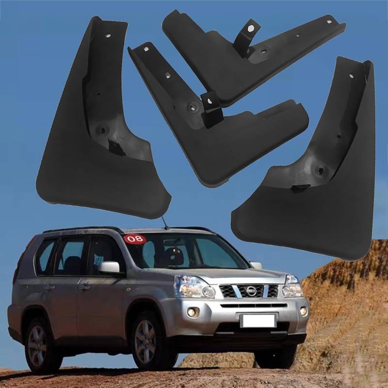 Schmutzfänger Kotflügel für Nissan XTrail T31 2008-2013, Auto Spritzlappen Vorne Hinten Klappen zubehör. von DWGVRBC