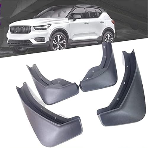 Schmutzfänger Kotflügel für Volvo XC40 2018 2019 2020 2021 Spritzschutz Vorne Hinten Schutz Mudguard, Auto Spritzlappen Vorne Hinten Klappen zubehör. von DWGVRBC