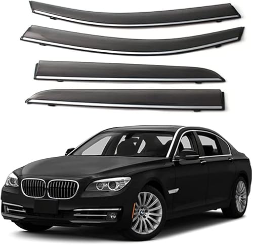 Windabweiser für BMW 740Li 2009-2014, Windabweiser Regenabweiser, Auto Seitenfenster Visier Abweiser. von DWGVRBC