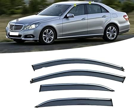 Windabweiser für Benz E-Class W212 2009-2016, Windabweiser Regenabweiser, Auto Seitenfenster Visier Abweiser. von DWGVRBC