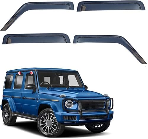 Windabweiser für Benz G-Class G-Class W463 W461 2019-2022, Windabweiser Regenabweiser, Auto Seitenfenster Visier Abweiser. von DWGVRBC