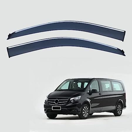 Windabweiser für Benz Vito 2010-2021, Windabweiser Regenabweiser, Auto Seitenfenster Visier Abweiser. von DWGVRBC