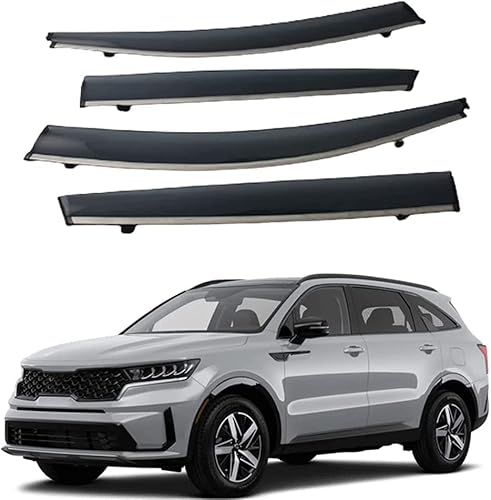 Windabweiser für Kia Sorento Prime 2019 2020 2021, Windabweiser Regenabweiser, Auto Seitenfenster Visier Abweiser. von DWGVRBC