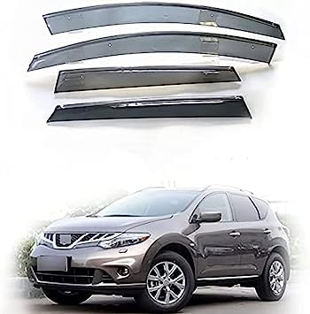 Windabweiser für Nissan Murano 2011-2018, Windabweiser Regenabweiser, Auto Seitenfenster Visier Abweiser. von DWGVRBC