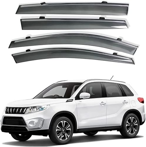 Windabweiser für Suzuki Vitara 2015-2021, Windabweiser Regenabweiser, Auto Seitenfenster Visier Abweiser. von DWGVRBC