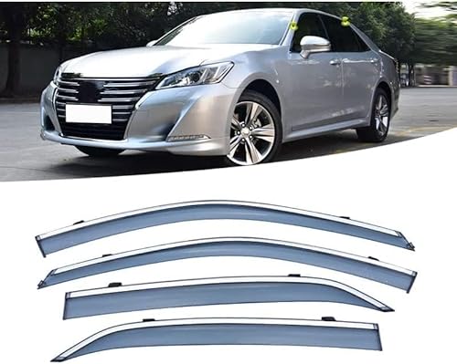 Windabweiser für Toyota Crown S210 2015-2018, Windabweiser Regenabweiser, Auto Seitenfenster Visier Abweiser. von DWGVRBC