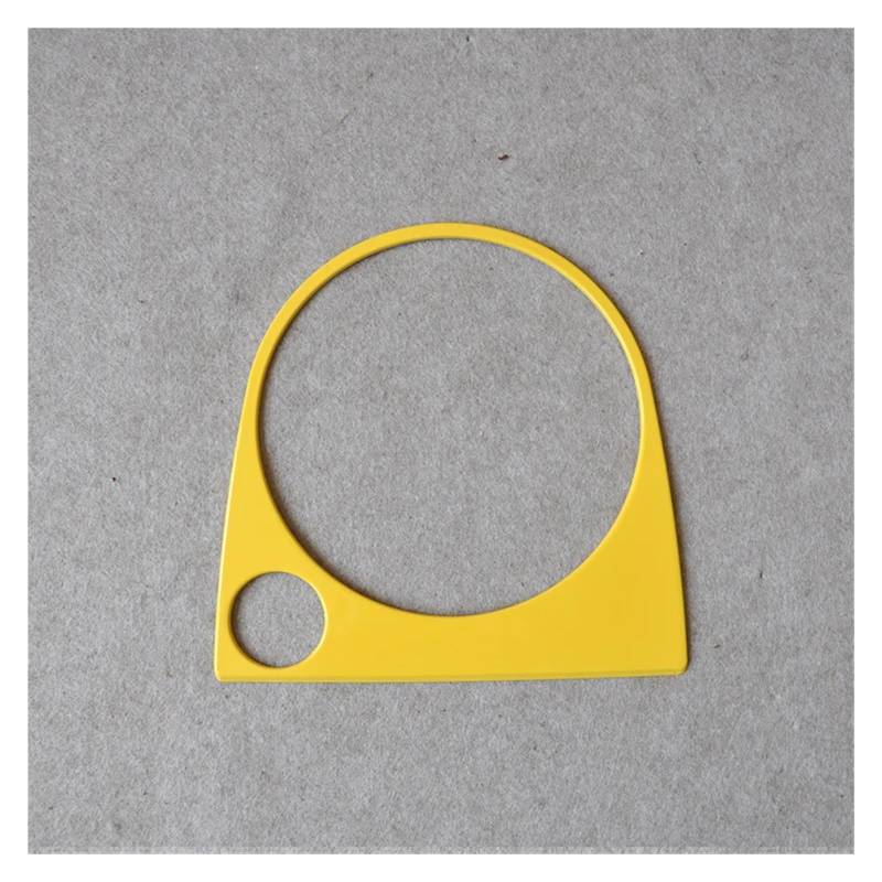 DWPTS 1 Stück Auto-Innenzubehör Schalttafel-Aufkleber Styling-Formteil kompatibel for VW Käfer 2013 2014 2015 2016 2017 2018(Yellow 1 pcs) von DWPTS