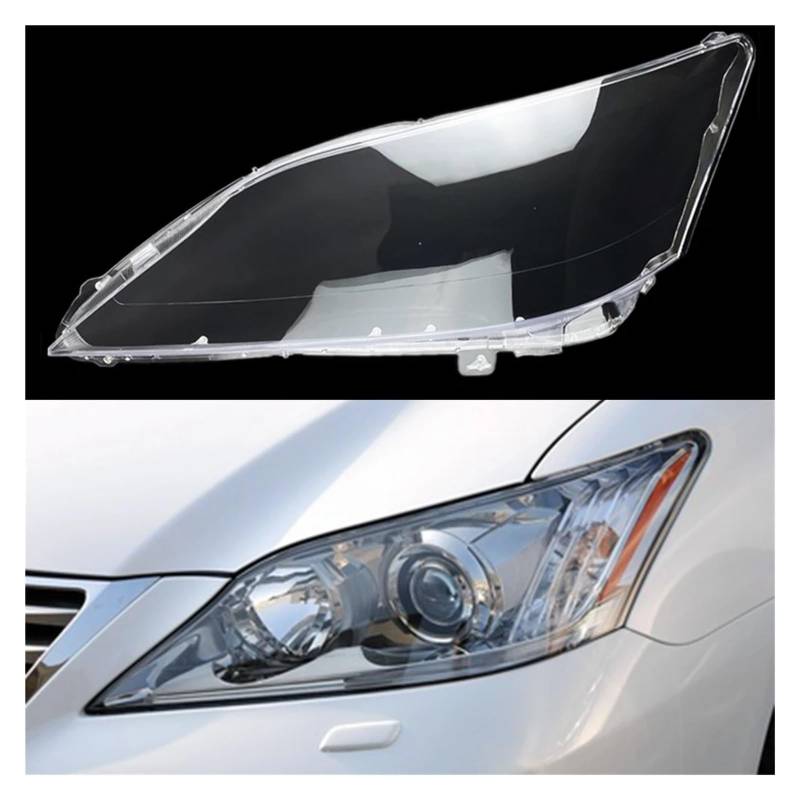 DWPTS Auto Front Glas Objektiv Lampe Schatten Shell Kompatibel for Lexus ES240 ES350 2009 2010 2011 2012 Auto Licht Fall Transparent Scheinwerfer Abdeckung(Left) von DWPTS