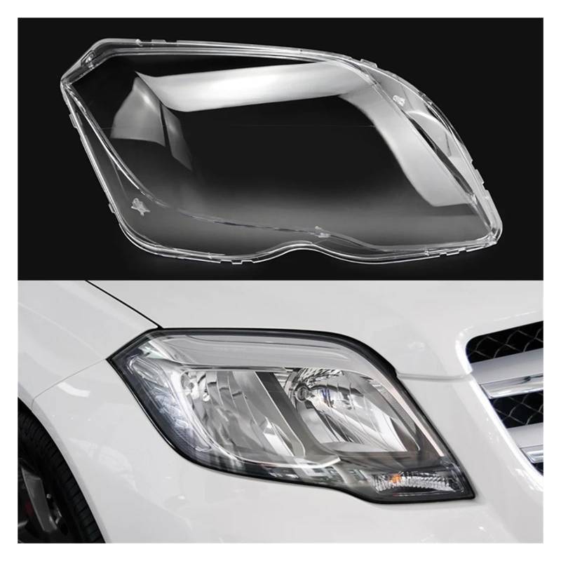 DWPTS Auto Front Glas Objektiv Scheinwerfer Transparent Lampenschirm Kompatibel for Benz GLK GLK200 GLK260 GLK300 GLK350 2013 2014 2015 Scheinwerfer Abdeckung(Right) von DWPTS