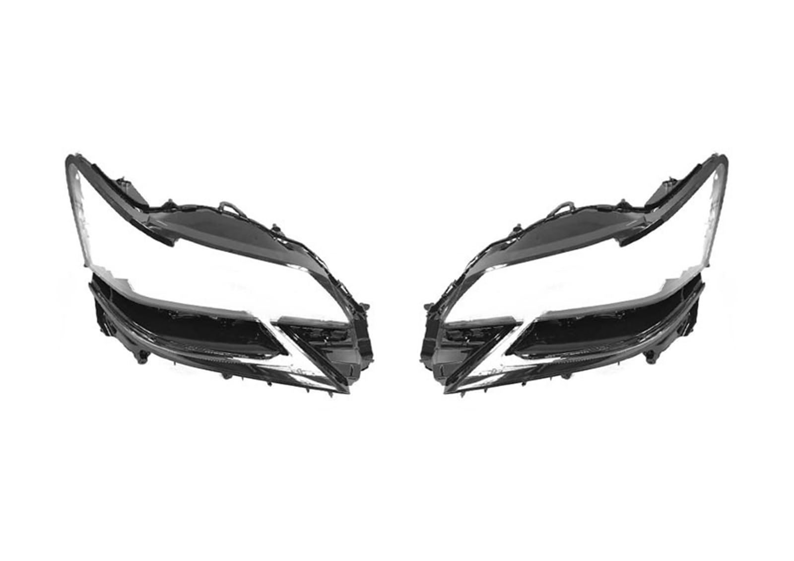 DWPTS Auto Scheinwerfer Abdeckung Scheinwerfer Shell Lampcover Kompatibel for Lexus GS GS200 GS300 GS350 GS450 2016-2020 Auto Objektiv Glas lampenschirm Fall(Left and Right) von DWPTS