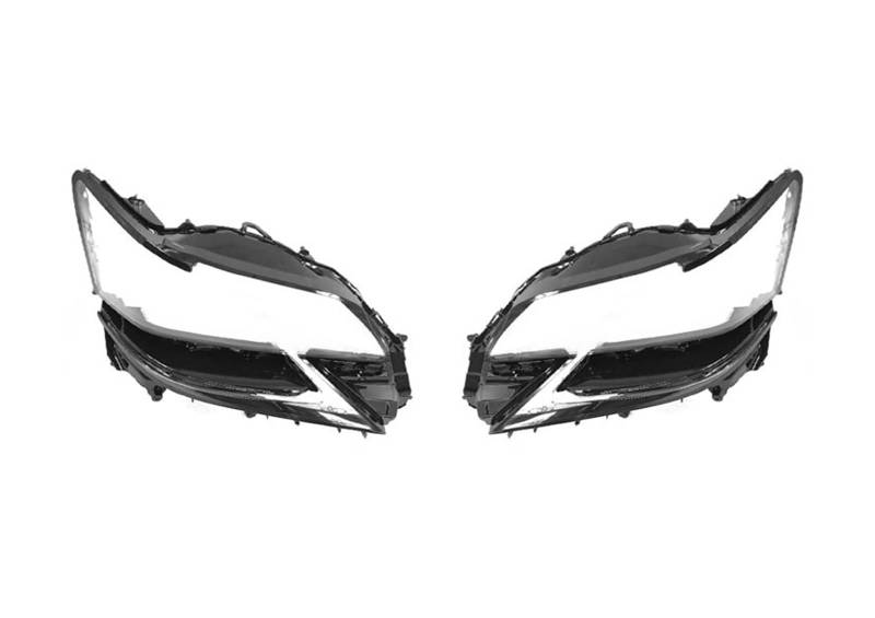 DWPTS Auto Scheinwerfer Abdeckung Scheinwerfer Shell Lampcover Kompatibel for Lexus GS GS200 GS300 GS350 GS450 2016-2020 Auto Objektiv Glas lampenschirm Fall(Left and Right) von DWPTS