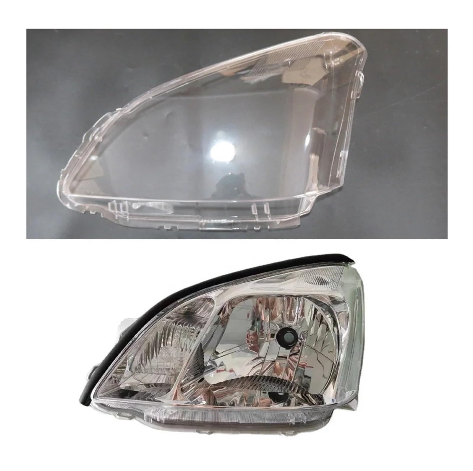 DWPTS Auto-Scheinwerferkappen, kompatibel for Toyota Premio 2003 2004 2005 2006, Auto-Frontscheinwerfer-Abdeckung, Lampenschirm, Lampenabdeckung, Kopflampen-Lichtschale(Left) von DWPTS