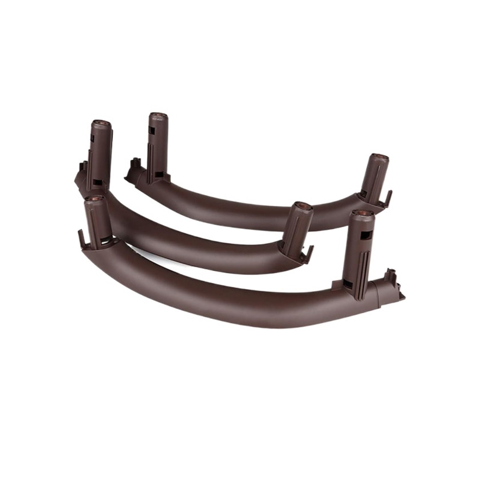 DWPTS Autotürgriff kompatibel for BMW X5 X6 F16 F15 2014–2018 Innentürgriffe Ersetzen Sie die Abdeckung Autotürgriffmontage(Mocha Brown) von DWPTS