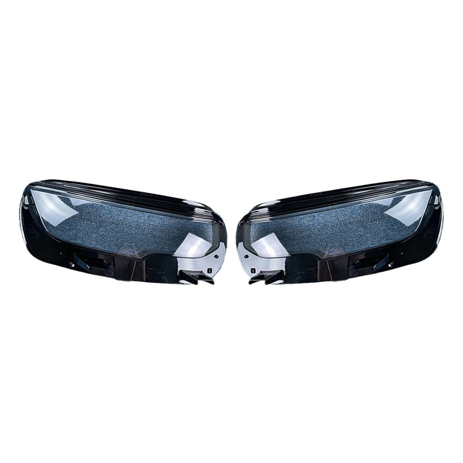 DWPTS Frontscheinwerfer Transparente Abdeckung Lampenschirm Lampe Shell Masken Scheinwerfer Schatten Objektiv Kompatibel for Citroen C5 Aircross 2017-2022(Low A Piar) von DWPTS