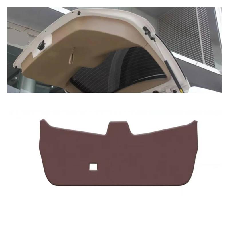 DWPTS Hinten Stamm Heckklappe Leder Protector Pad Abdeckung Kompatibel for Toyota Highlander 2009-2022 Innen Modifikation Zubehör(09-14 Coffee) von DWPTS