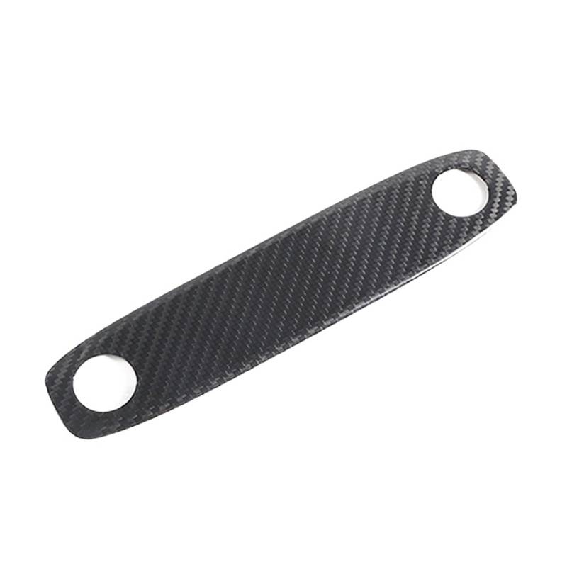 DWPTS Kompatibel for Tesla Model 3/Y 2016–2022, echte Kohlefaser, Auto-Heck-Leselampenabdeckung, dekorativer Aufkleber, Innenmodifikationszubehör(Carbon Fiber) von DWPTS