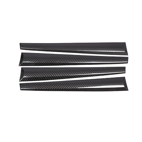 DWPTS Kompatibel for Toyota Hilux 2015–2021, ABS-Kohlefasermuster, Autotür-Innentürverkleidung, Schutz, dekorativer Streifen, Aufkleber, Autozubehör(Carbon Fiber) von DWPTS