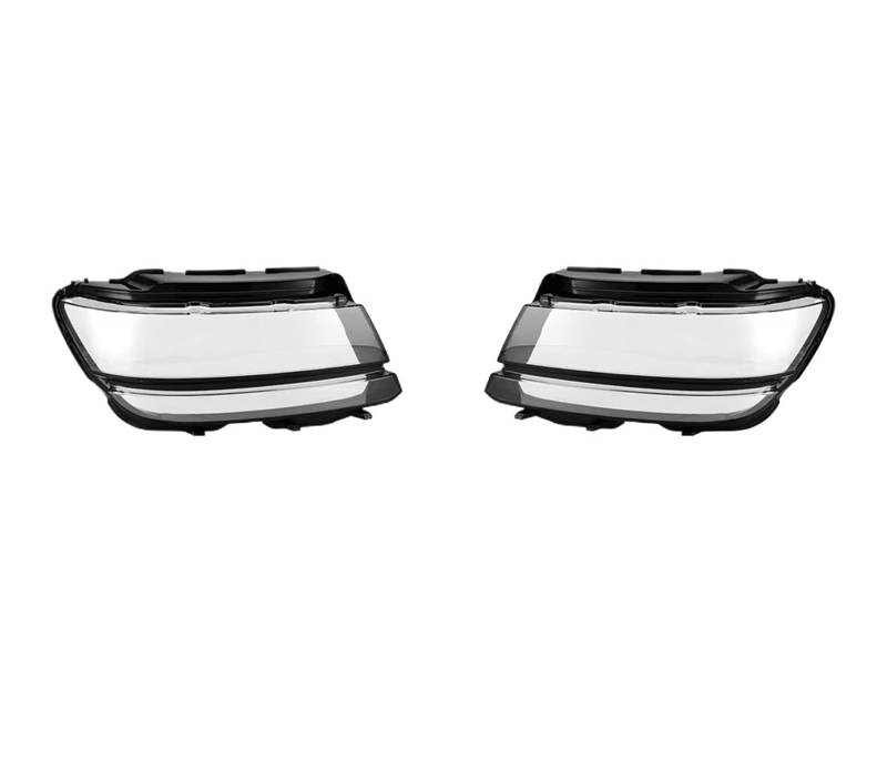 DWPTS Kompatibel for VW, kompatibel for Tiguan L 2017–2021, Auto-Frontscheinwerfer-Abdeckung, Objektiv-Scheinwerfer, transparentes Glas, Lampenschirm, Lampengehäuse-Masken(Left and Right) von DWPTS