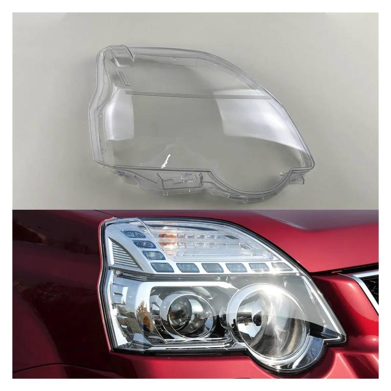 DWPTS Scheinwerfer Abdeckung Scheinwerfer Shell Headhights Objektiv Lampenschirm Transparent Kompatibel for Nissan X-Trail 2011 2012 2013(Right) von DWPTS