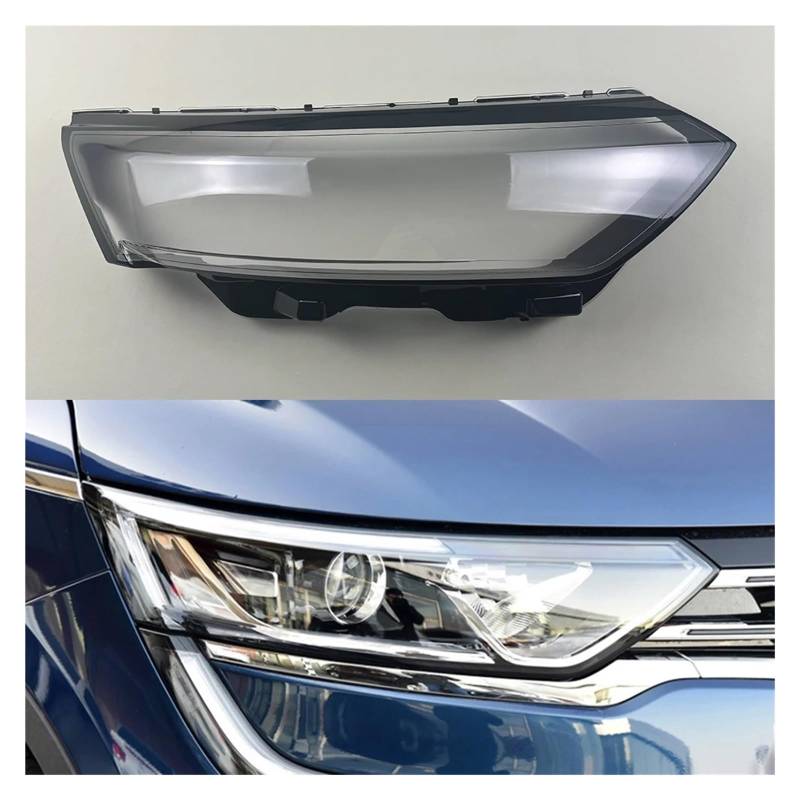 DWPTS Scheinwerfer Abdeckung Transparent Schatten Lampe Scheinwerfer Shell Objektiv Auto Ersatzteile Kompatibel for Renault Koleos 2017 2018 2019(Right) von DWPTS