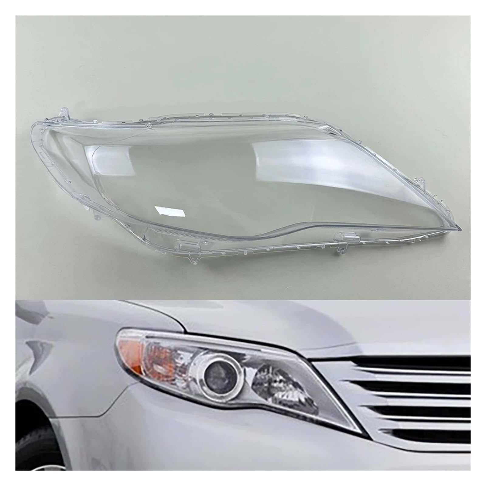 DWPTS Scheinwerfer Abdeckung Transparent Scheinwerfer Shell Objektiv Lampenschirm Kompatibel for Toyota Avalon 2011 2012(Right) von DWPTS