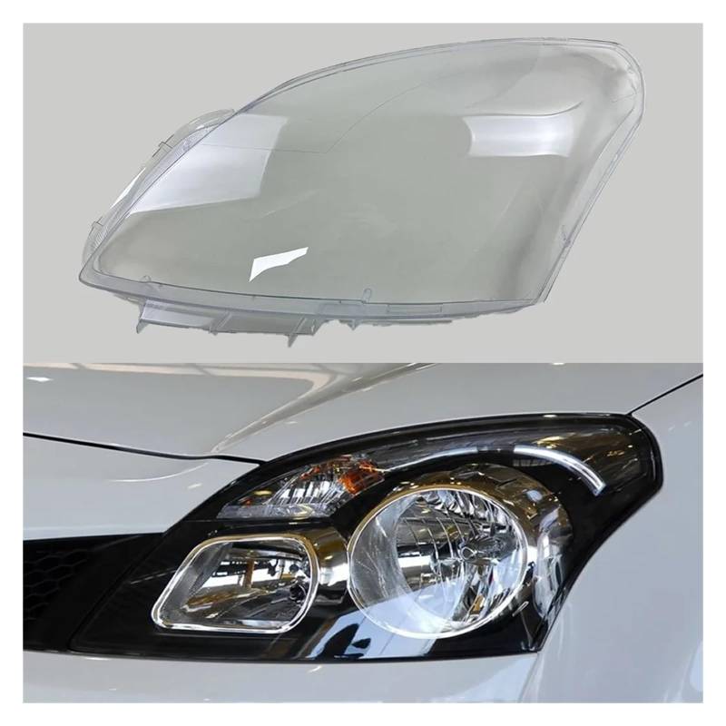 DWPTS Scheinwerfer Objektiv Abdeckung Transparent Lampenschirm Scheinwerfer Shell Auto Ersatzteile Kompatibel for Renault Koleos 2009 2010(Left) von DWPTS