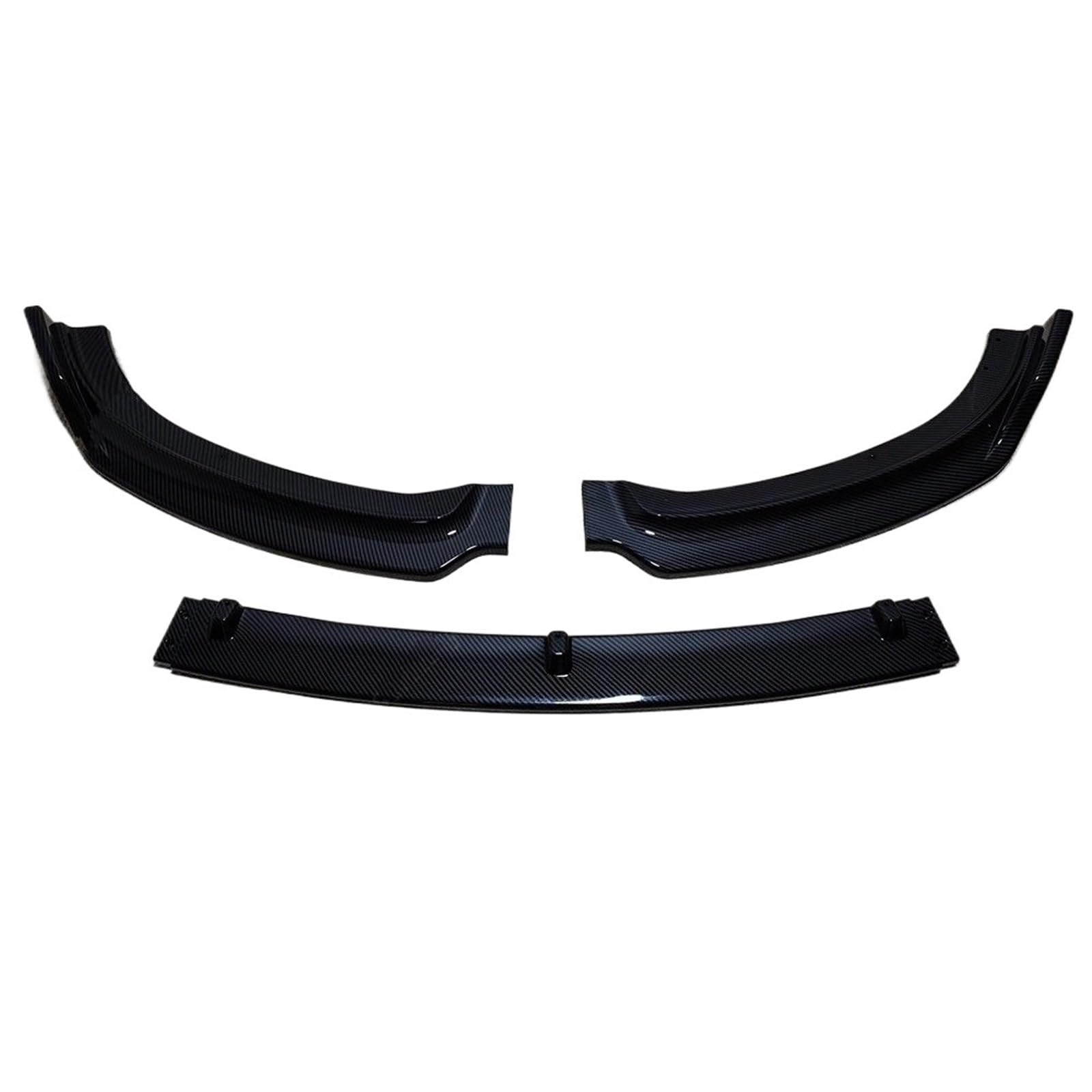 Auto Frontspoiler Für 3 Serie F30 F31 2013-2019 Auto Vorderen Stoßfänger Lip Spoiler Splitter Diffusor Körper Kit Tuning ABS Canard Lip Schutz Abdeckung Vordere Stoßstange Unten(Carbon Look) von DWTNMEX