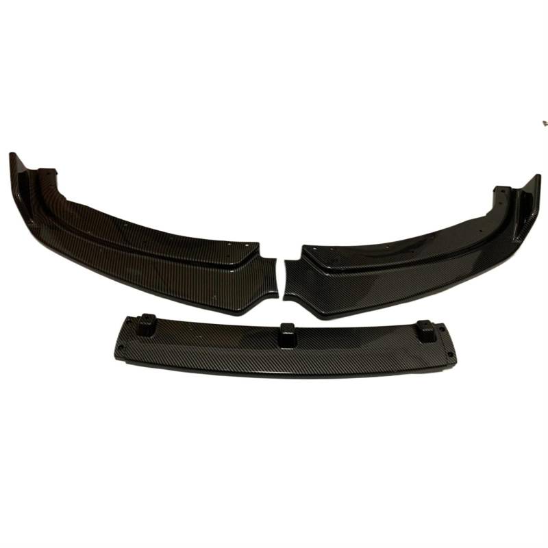 Auto Frontspoiler Für 3 Serie F30 F35 2013-2019 Body Kit Spoiler Splitter ABS Stoßstange Canard Lip Schutz Abdeckung Auto Front Stoßstange Splitter Lippe Vordere Stoßstange Unten(Carbon Fiber 12-15) von DWTNMEX