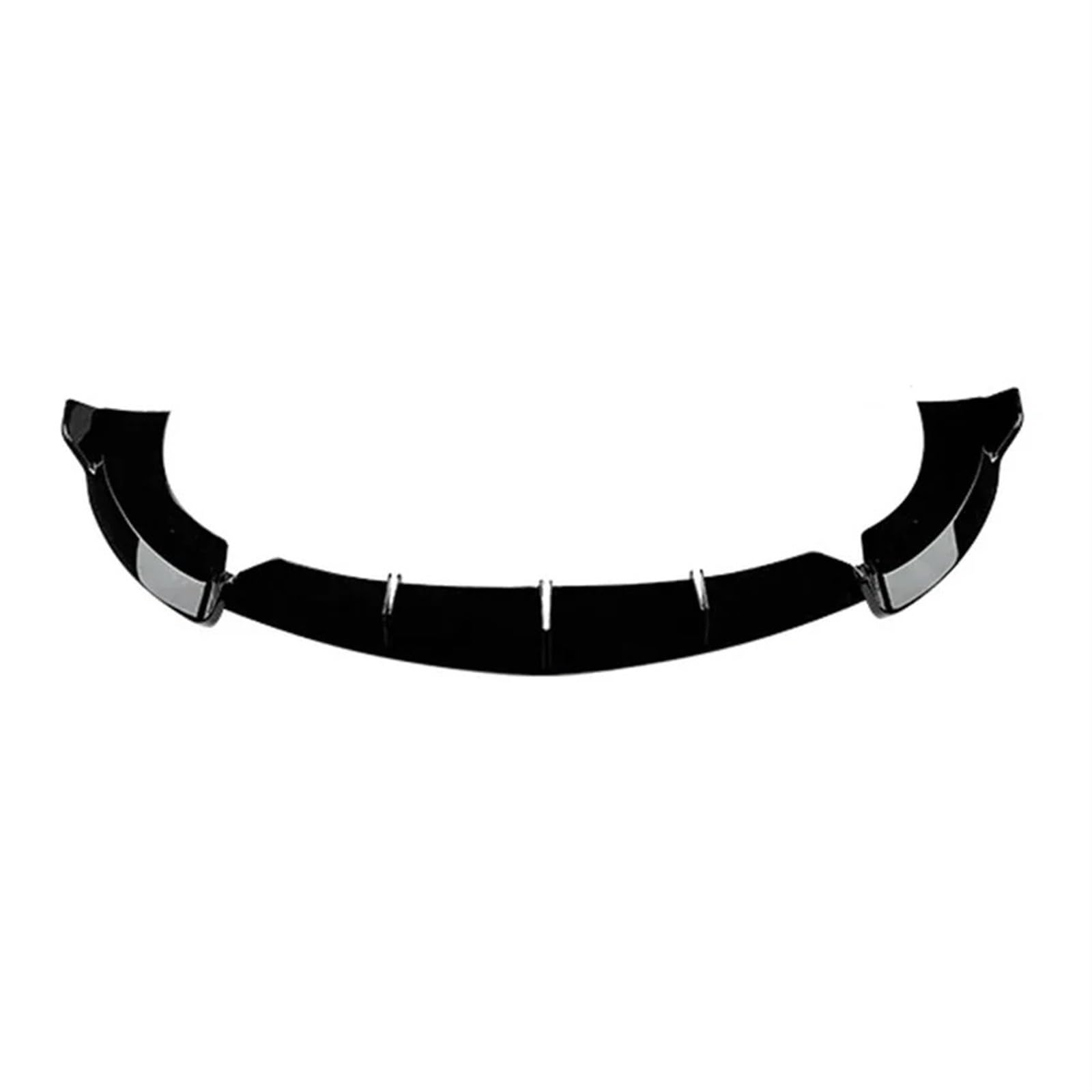 Auto Frontspoiler Für Benz Für E-Klasse W213 E260 E300 E43 Für AMG 2016-2020 Frontspoiler Stoßstange Lip Untere Klinge Splitter Front Schürze Lip Vordere Stoßstange Unten(Glossy Black) von DWTNMEX