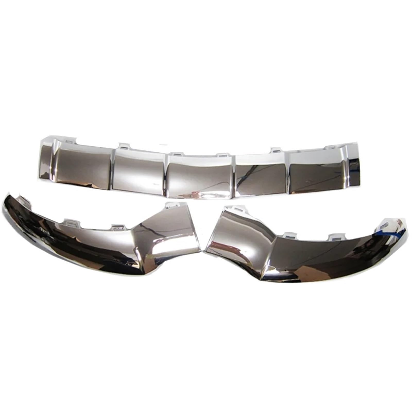 Auto Frontspoiler Für Benz Für GLE W292 C292 2015-2018 Front Lower Bumper Chrome Moulding Trim Silber OE # A2928850300 A2928850400 2928855822 ﻿ Vordere Stoßstange Unten(Right-A2928850400) von DWTNMEX