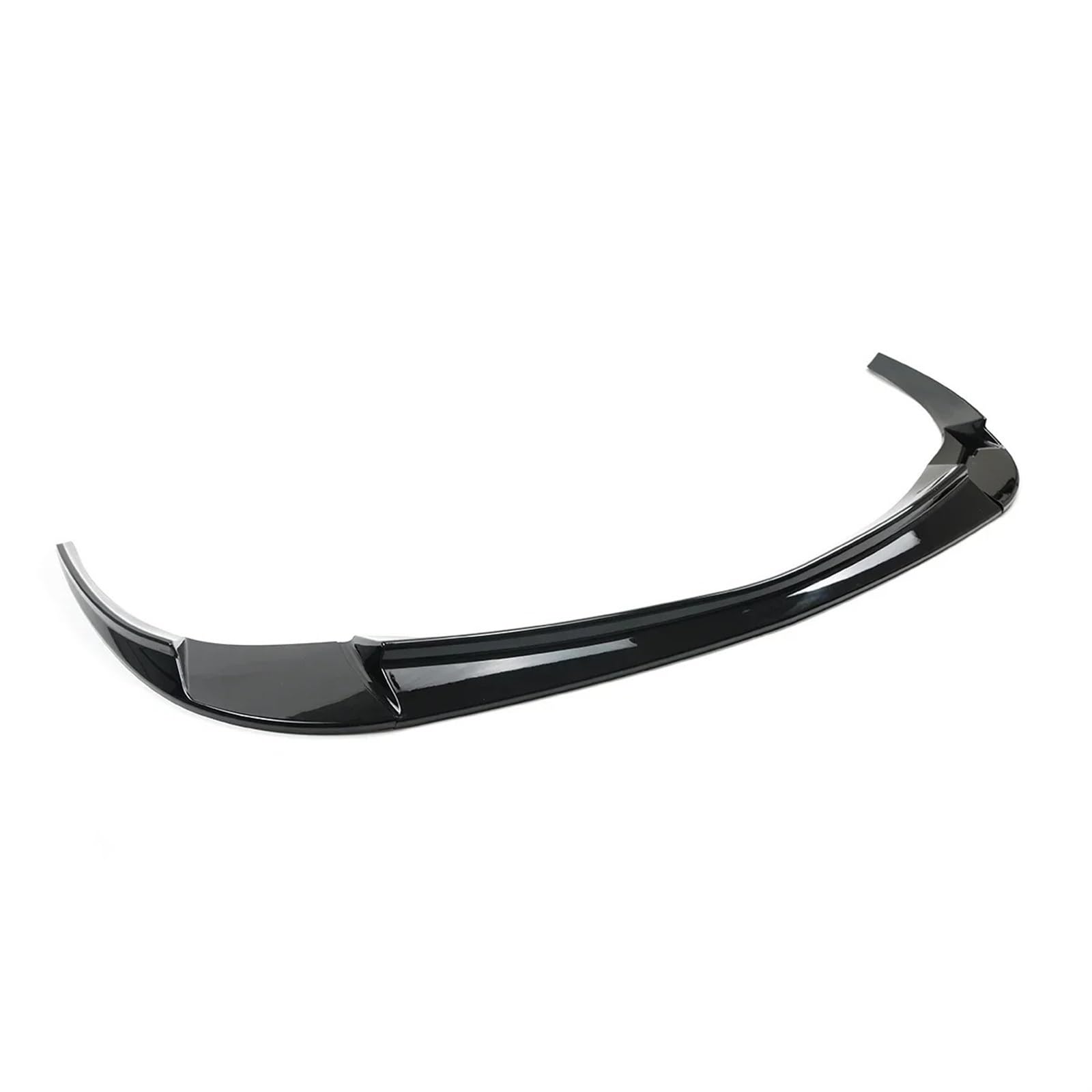 Auto Frontspoiler Für Chevrolet Für Corvette C6 2006-2013 Basismodell Frontschürze Lip Splitter Diffusor Spoiler Carbon Look Glänzend Schwarz Vordere Stoßstange Unten(Glossy Black) von DWTNMEX