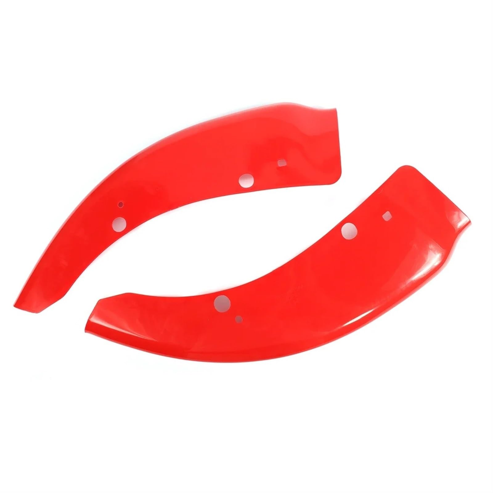 Auto Frontspoiler Für Dodge Für Charger Für SRT Für Scat Für Pack 2015-2021 1 Paar Auto Front Lip Splitter Protector Stoßstange Schutz Schutz Vordere Stoßstange Unten(Red) von DWTNMEX