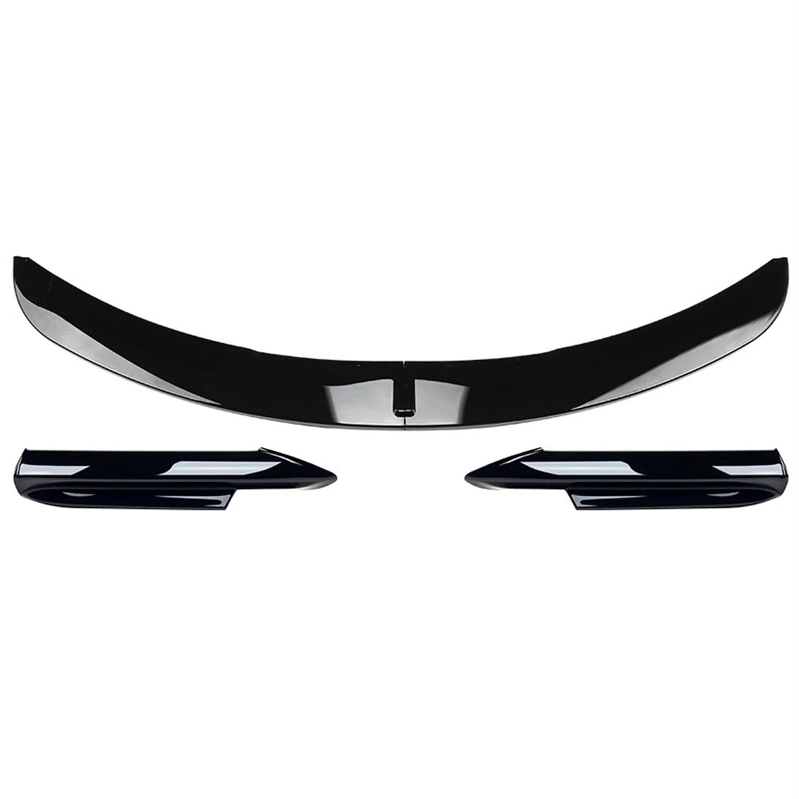 Auto Frontspoiler Für E90 E91 335i 335d 330d 330i 325i Für M-Tech 2005-2008 Carbon Look Schutzfolie Glänzend Schwarz Auto Front Stoßstange Splitter Lippe Vordere Stoßstange Unten(Gloss Black) von DWTNMEX