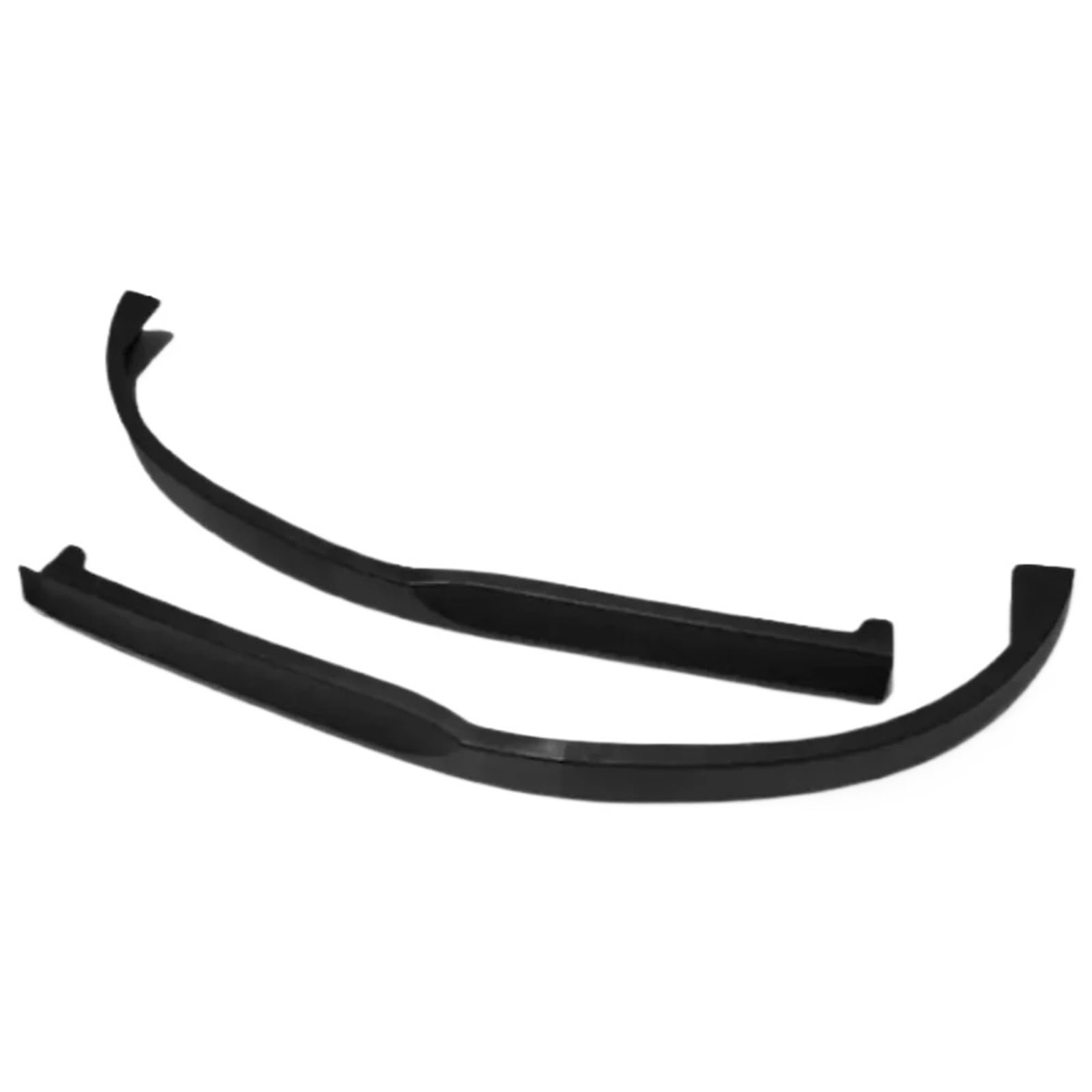 Auto Frontspoiler Für Ford Für Fiesta 2002-2008 2 Stück Frontstoßstange Lip Body Kit Autozubehör Sport Spoiler Splitter Diffusor Stoßstange Außenteile Vordere Stoßstange Unten(Black) von DWTNMEX