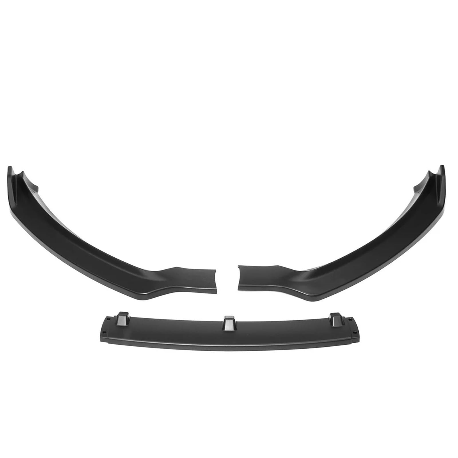 Auto Frontspoiler Für Ford Für Fusion Für Mondeo 2013-2016 Frontschürze Lip Spoiler Seite Unteren Splitter Körper Vordere Stoßstange Unten(Matte Black) von DWTNMEX