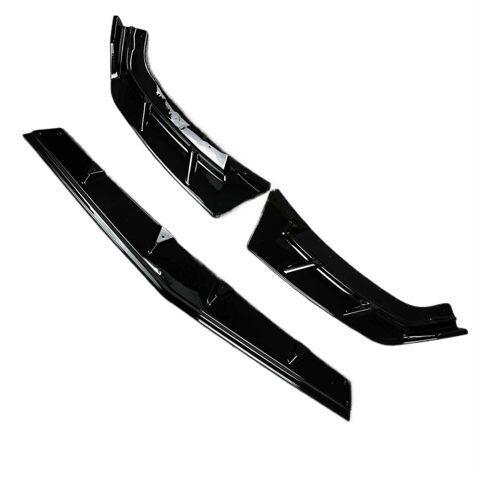 Auto Frontspoiler Für Geely Für Monjaro KX11 2021 2022 2023 2024 Splitter Spoiler Diffusor Deflektor Schutzhülle Body Kits 3 Stücke Front Stoßstange Lip Vordere Stoßstange Unten von DWTNMEX