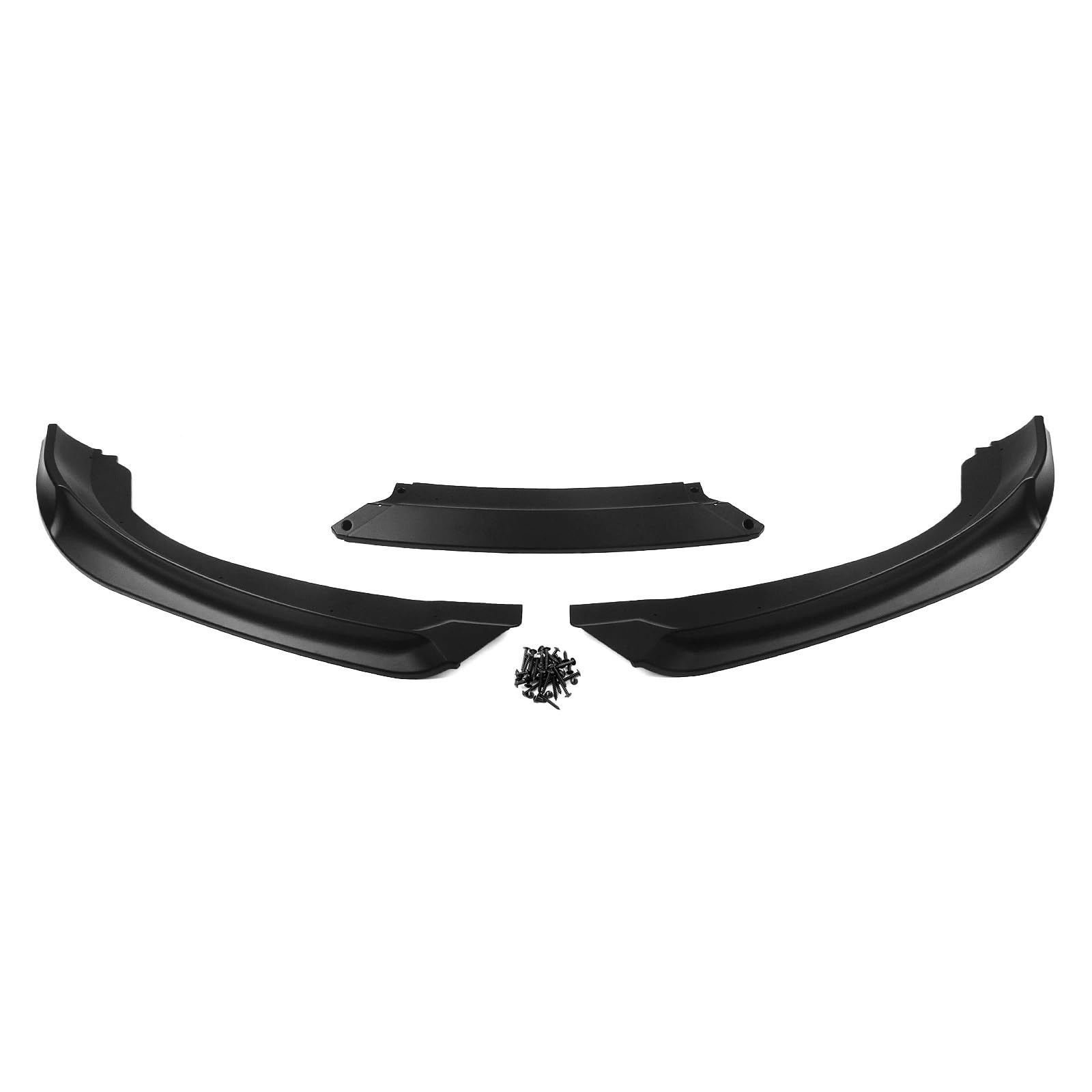 Auto Frontspoiler Für Hyundai Für Genesis Für Coupe 2 Tür 2008-2012 Frontschürze Spoiler Lippe Carbon Fiber Look Glanz Matte Schwarz Untere Splitter Schutz Vordere Stoßstange Unten(Matte Black) von DWTNMEX