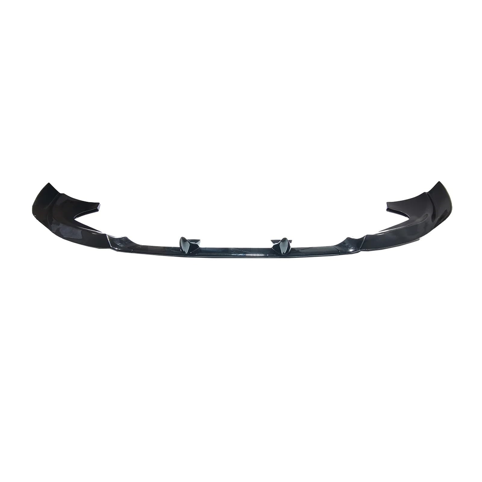 Auto Frontspoiler Für Jeep Für Grand Für Cherokee Für SRT 2012-2016 Für SRT8 Auto Front Stoßstange Lip Splitter Spoiler Carbon Faser Stil Körper Kit Weiß Rot 3PCS Vordere Stoßstange Unten(Glossy Blac von DWTNMEX