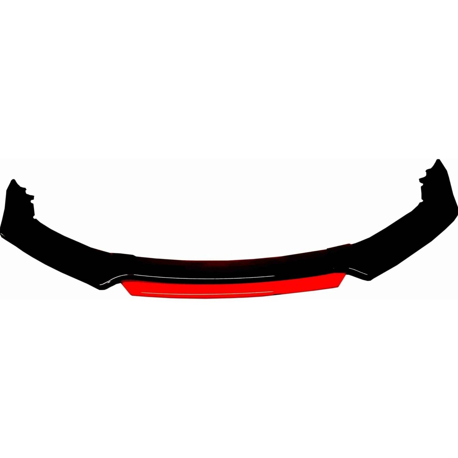 Auto Frontspoiler Für Kia Für Ceed 2012 2016 Auto Zubehör Fünf Farboptionen Klappe Modifizierte Sport Außen Teile Tuning 4 Stück Frontschürze Lippe Vordere Stoßstange Unten(RED) von DWTNMEX