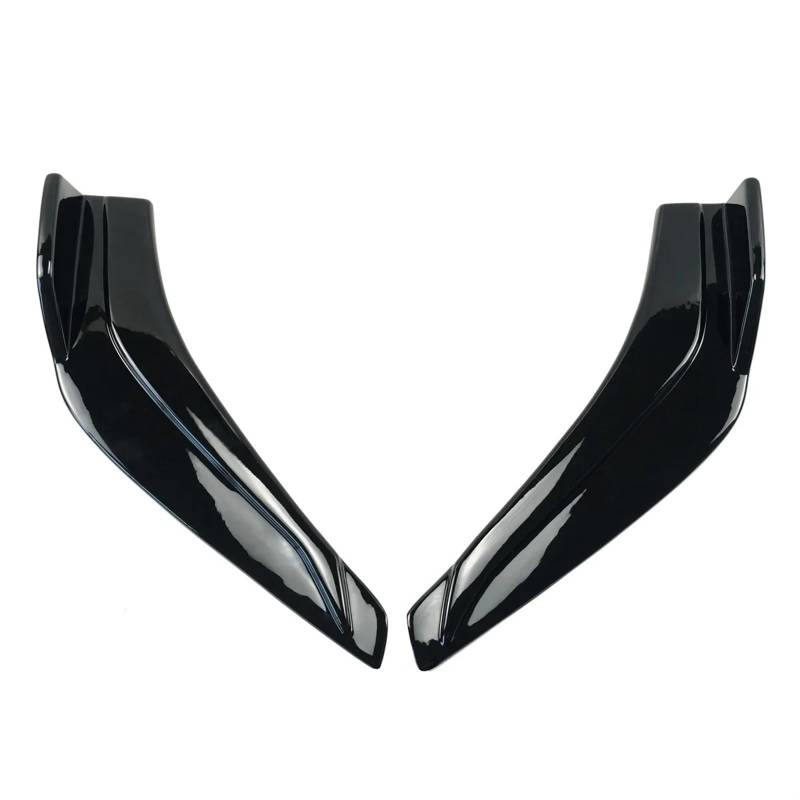 Auto Frontspoiler Für Lexus Is300 Is350 Is500 F Für Sport 2021-2024 Spoiler Splitter Diffusor Auto Zubehör Glänzend Schwarz Front Stoßstange Ecke Vordere Stoßstange Unten(Glossy Black) von DWTNMEX