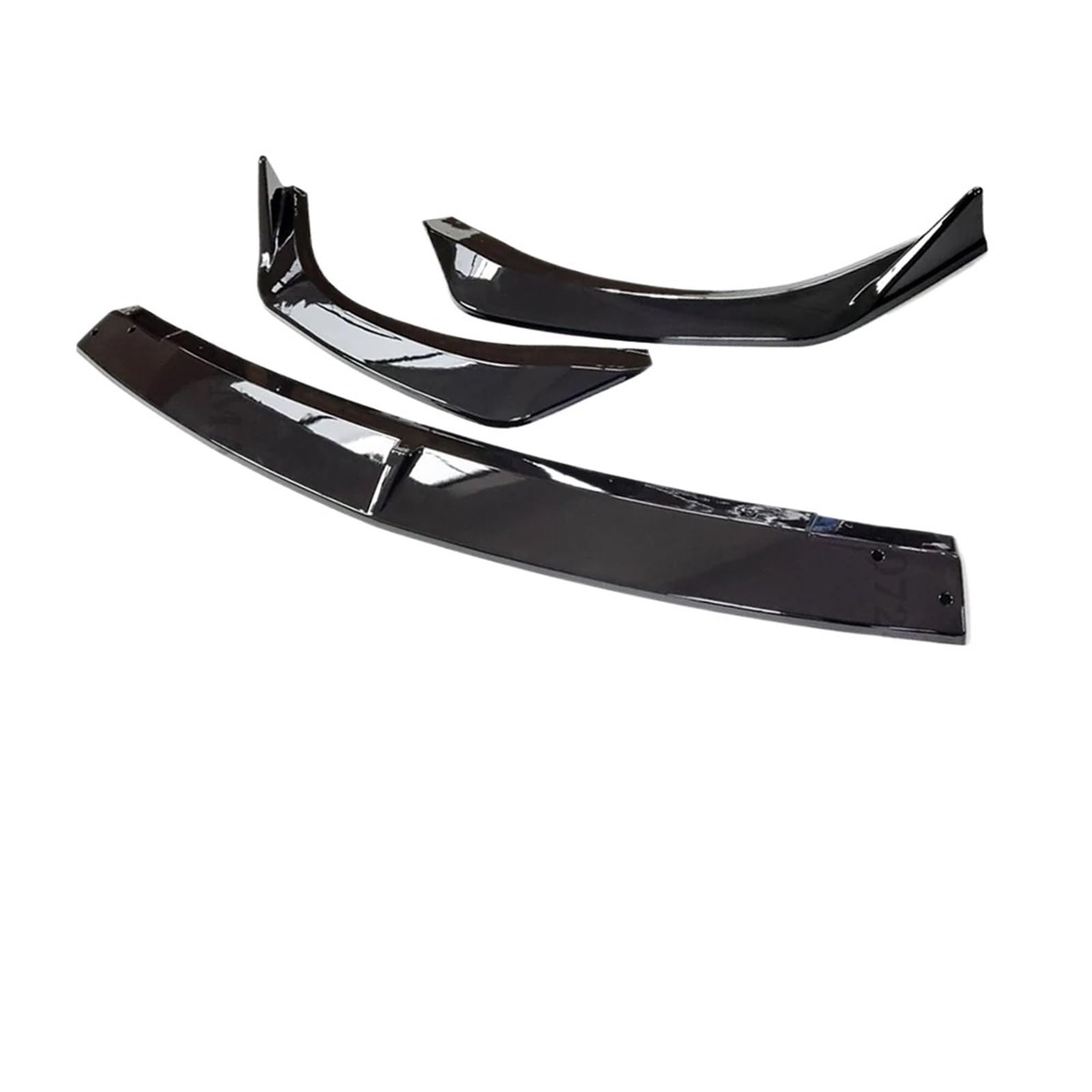 Auto Frontspoiler Für Mazda 3 Für Axela 2022 2021 2020 Limousine Ersatzteil Trim Body Kit Spoiler Deflektor Zubehör Frontschürze Lip Untere Kinn ﻿ ﻿ Vordere Stoßstange Unten(Glossy Black) von DWTNMEX