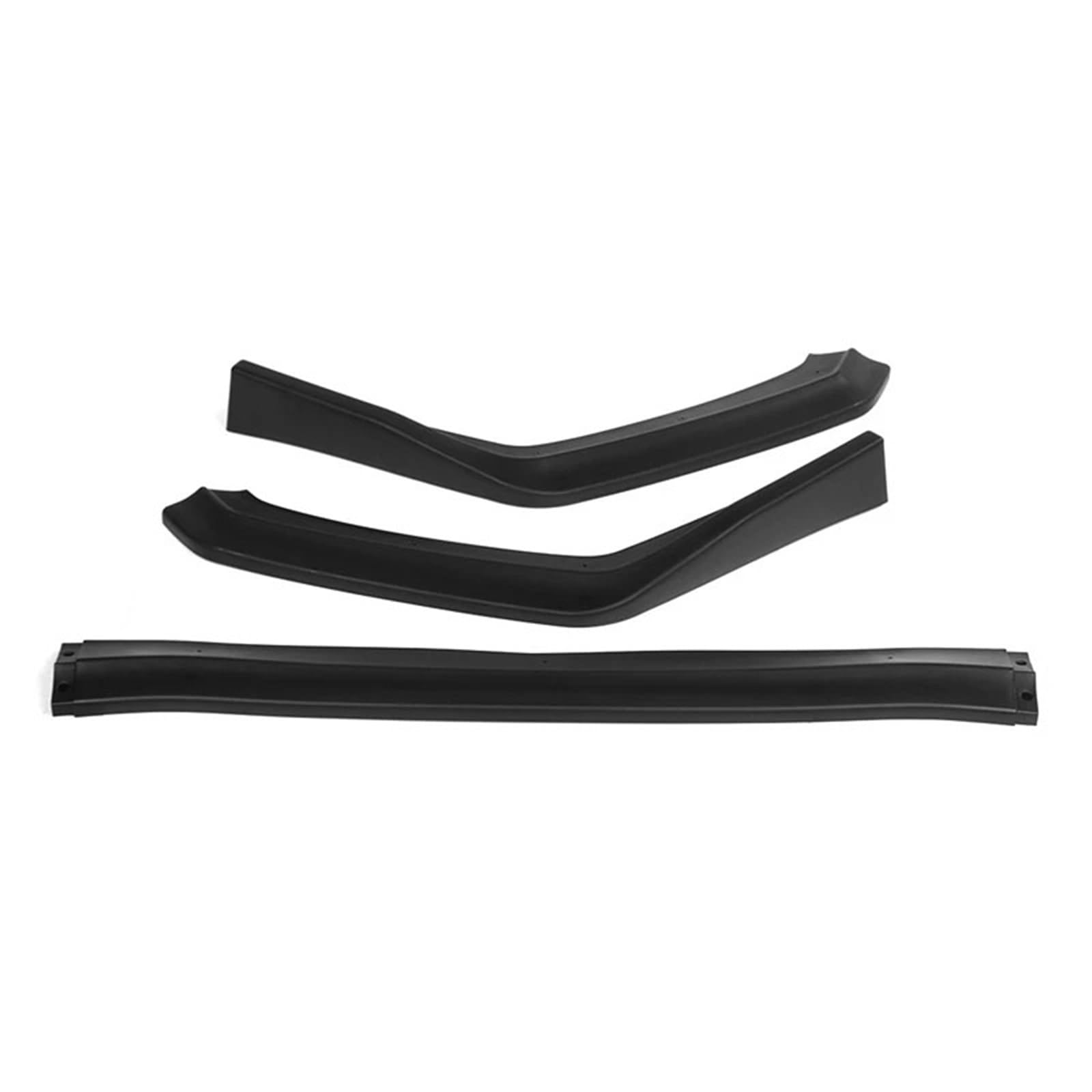 Auto Frontspoiler Für Subaru Für WRX Für STI 2015 2016 2017 2018 2019 Carbon Look Schwarz Auto Front Stoßstange Splitter Lip Body Kit Spoiler Diffusor Vordere Stoßstange Unten(Matte Black) von DWTNMEX