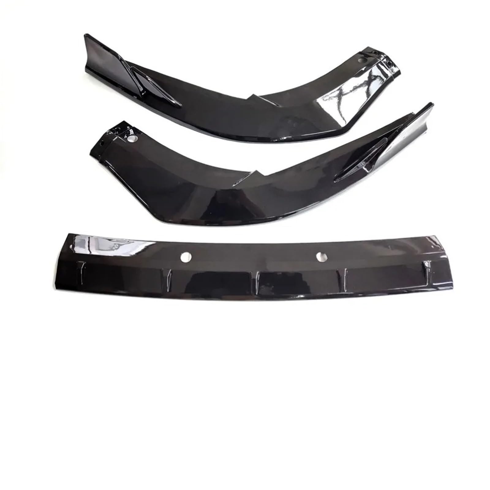 Auto Frontspoiler Für Toyota Für Avalon 2019 2020 2021 Auto Frontschürze Spoiler Lippe Unteren Splitter Schutz Halterung Klinge Schutz Vordere Stoßstange Unten(Glossy Black) von DWTNMEX