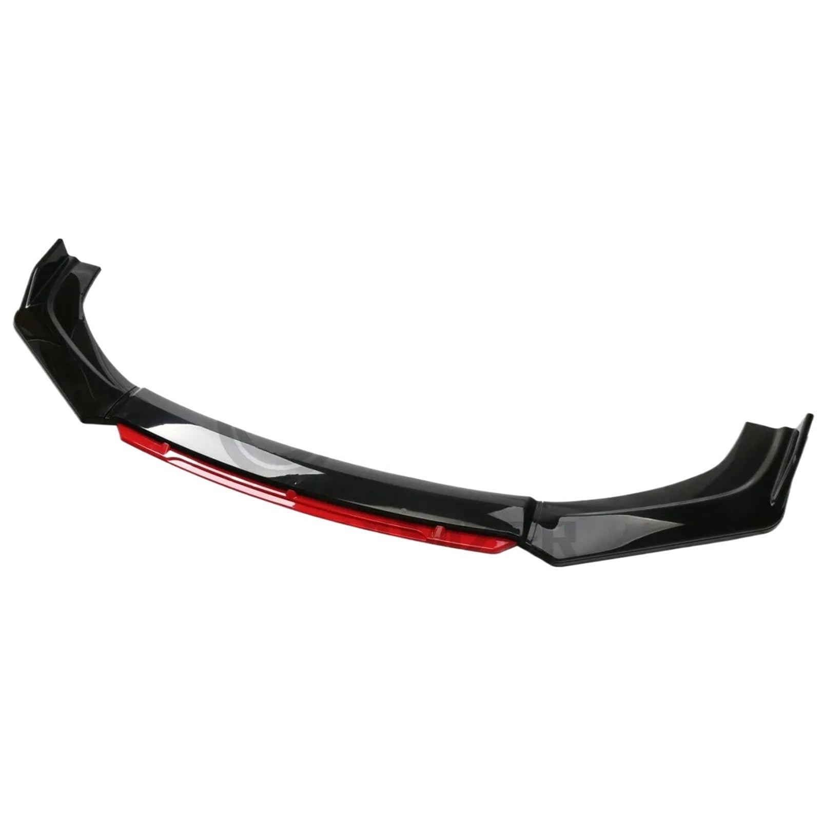 Auto Frontspoiler Für VW Für Golf MK7.5 MK7 MK6 MK5 Für GTI Für GTD 2017-2021 Auto Frontschürze Lip Splitter Canard Splitter Diffusor + Red Strut Rods Body Kit Vordere Stoßstange Unten(Front Bumper Li von DWTNMEX