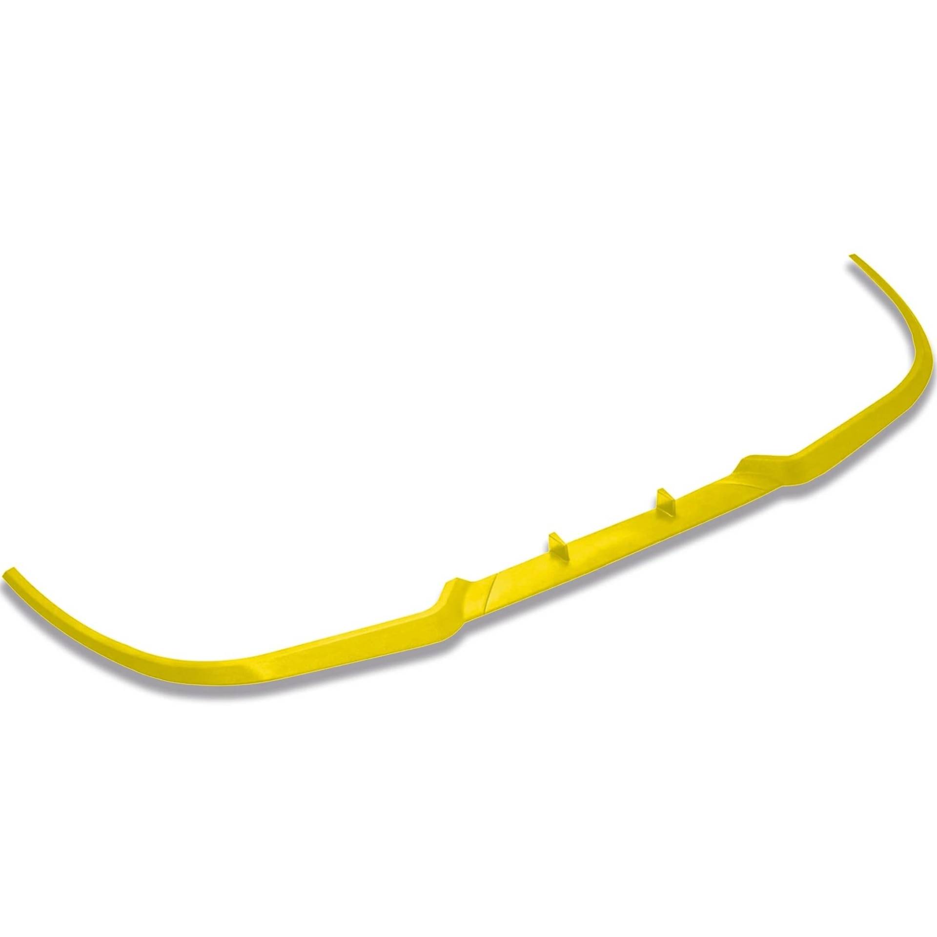 Auto Frontspoiler Für VW Für Polo 6N2 MK3 Für Cupra R Front Spoiler STOßSTANGE Lip Euro Spoiler Lippe Universal 3 Stück Körper Kit Vordere Stoßstange Unten(Yellow) von DWTNMEX