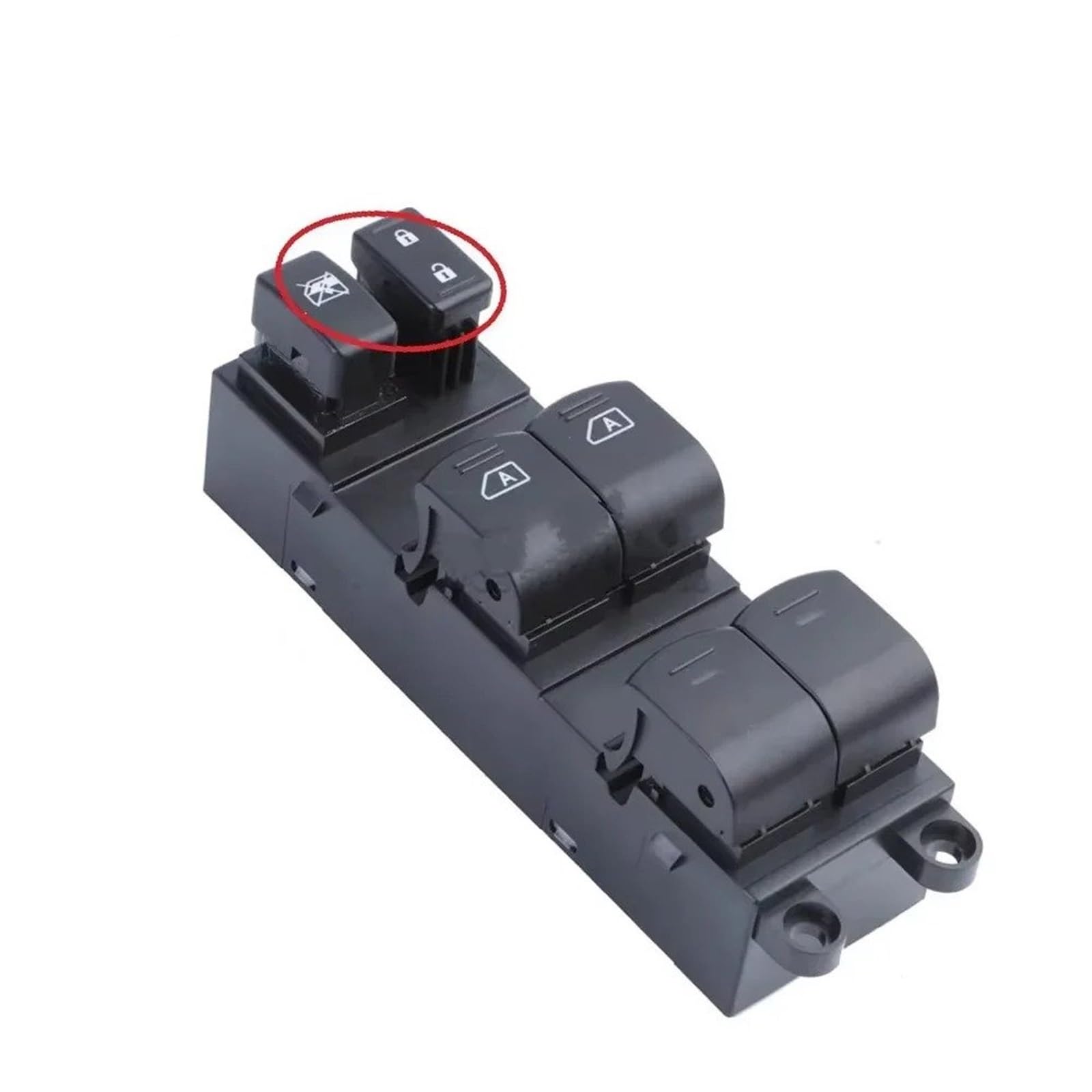 Fensterheberregler Für Nissan Für Titan Für Armada 2004-2012 Auto Auto Fensterheber Control Schalter 25401ZT10A 25401-ZL10B 25401-7Y010 25401-ZT10A Fensterhauptschalter(25401-ZT10A-2 Locks) von DWTNMEX