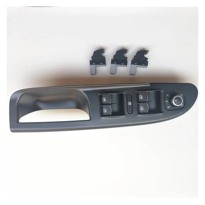 Fensterheberregler Für VW Für Passat B6 2006-2011 3C1867171B 3C1 867 171B Fenster Switch Control Panel Türgriff Trim Heber Schalter Spiegel Schalter Fensterhauptschalter(Black) von DWTNMEX