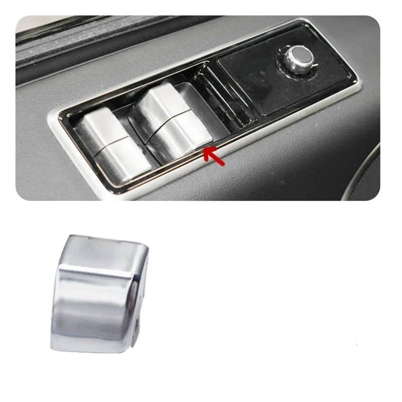 Fensterknopfschalter Für Range Für Rover Für Sport Auto Fensterheber Schalter Reparatur Tasten Kappen Auto Tür Fenster Glas Lift Control Schalter LR123006 Auto Fensterschalter Taste(No.2) von DWTNMEX