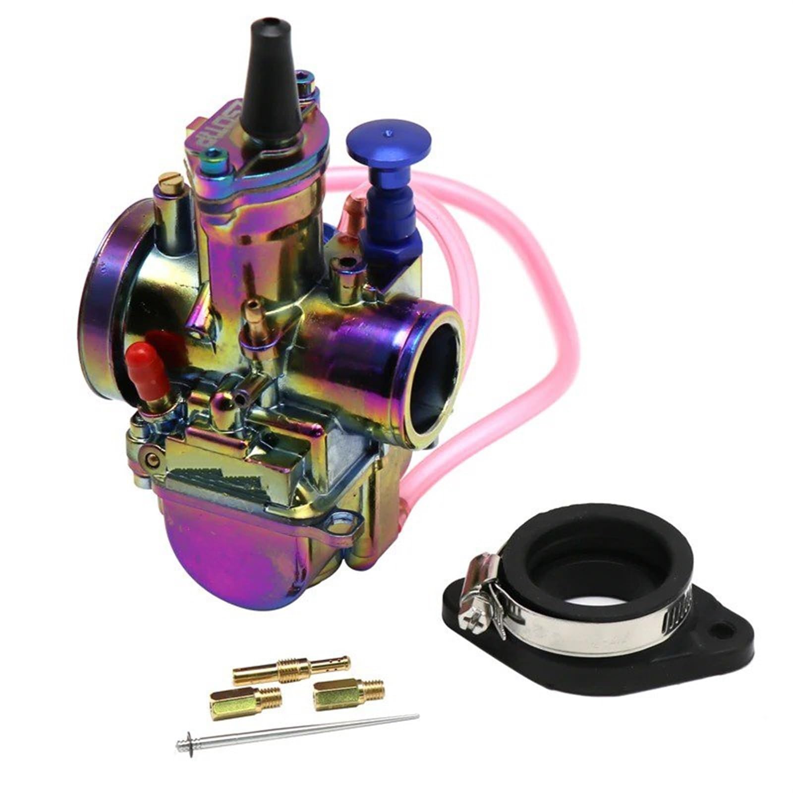 Für Bunte Für PWK 2/4T E28 30 32 34mm Für 250CC Motorroller ATV Mit Power Jet Racing Motor Vergaser Motorrad Kraftstoff System Vergaser Ersatz vergaser(26mm) von DWTNMEX